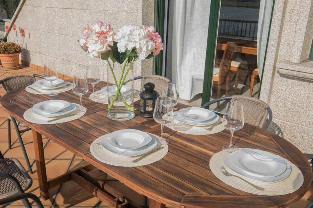 Apartament Atico Con Vistas A La Lanzada Playa de la Lanzada Zewnętrze zdjęcie